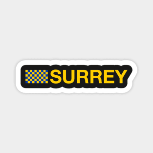 Surrey County Flag - England. Magnet