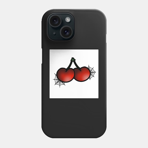 cherries Phone Case by lizajambalaya