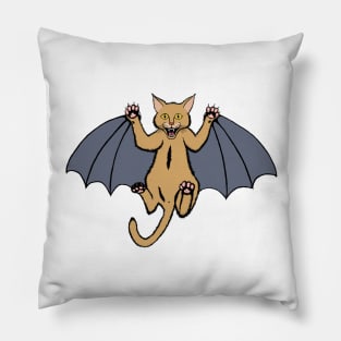 vampire cat Pillow