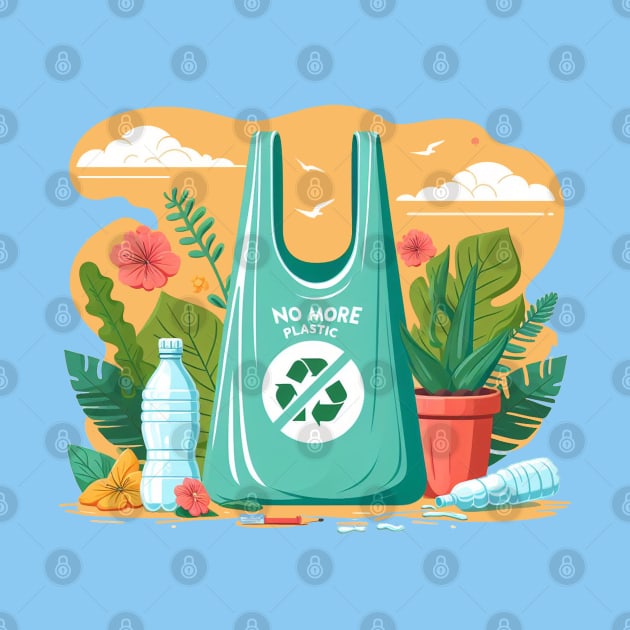 No More Plastic Bag (4) by JavaBlend