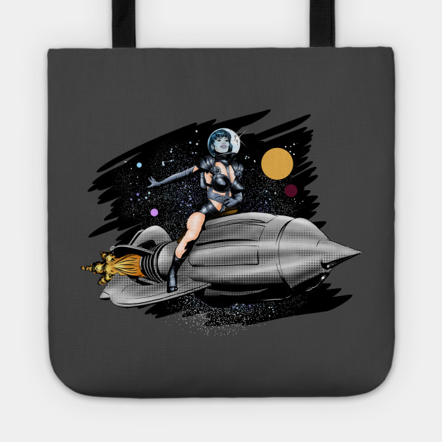 Retro Rocket Girl