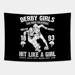 derby girl I Tapestry