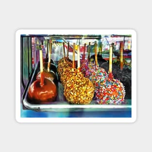 Caramel Apples With Sprinkles and Nuts Magnet