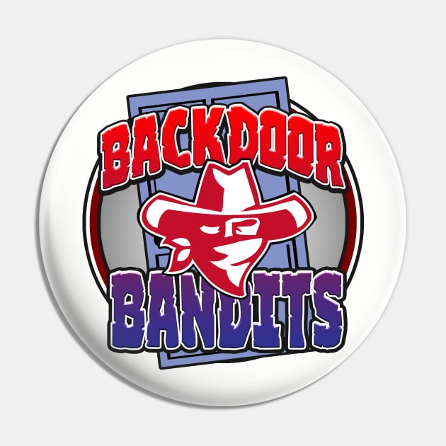 SLBBL-2019 Backdoor Bandits Pin by SundayLazyboyballers