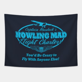 Howling Mad Aviation Tapestry