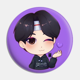 Jin BTS Chibi Pin