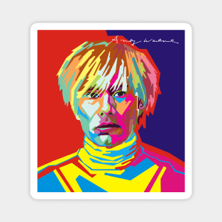 andy warhol Magnet