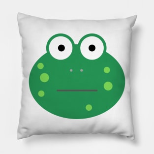 Frog - Squaranimals #4 Pillow