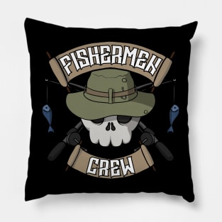 Fishermen crew Jolly Roger pirate flag Pillow