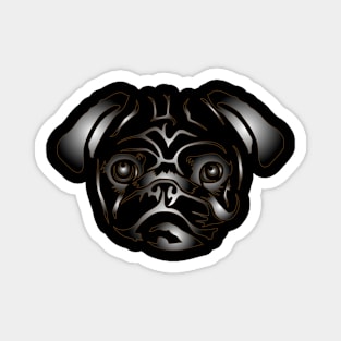 Pug is cute Magnet