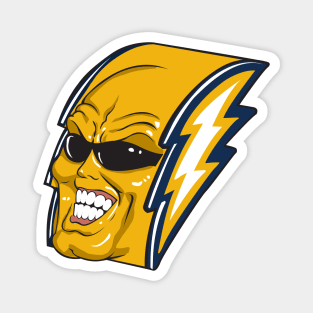 Los Angeles Chargers Bolt Man Magnet