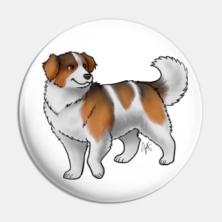 Dog - Tornjak - Red and White Pin