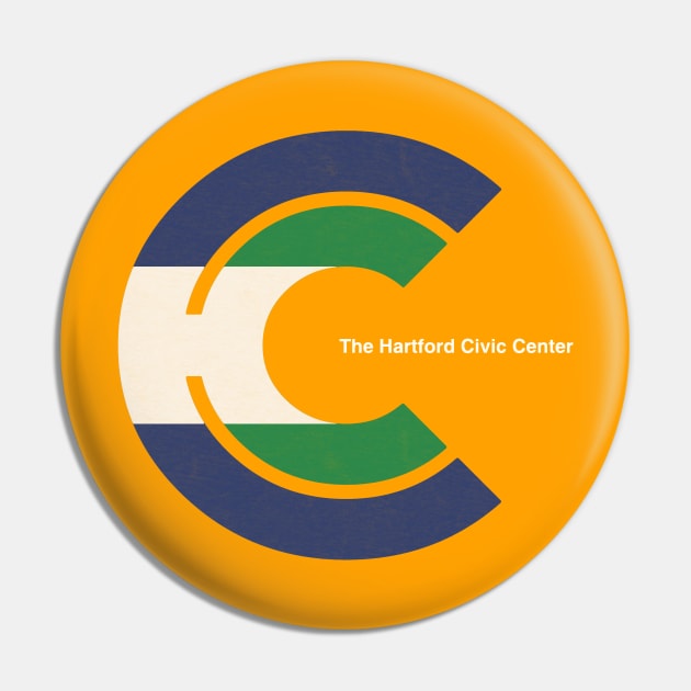 The Hartford Civic Center Stadium Pin by Turboglyde