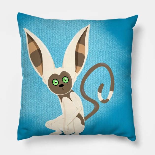 Momo Avatar Pillow by ChenTrabelsi