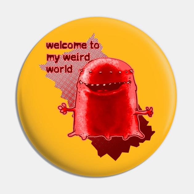 welcome to my weird world funny alien cartoon Pin by anticute