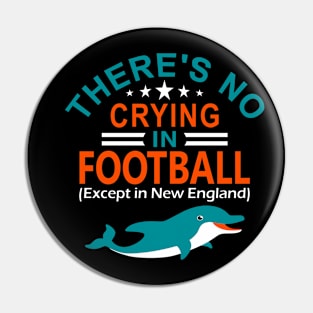 Miami Pro Football - Funny No Crying Pin