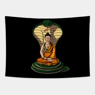 Buddha Snake Tapestry