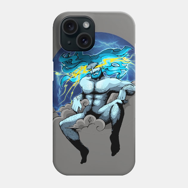 Zeus Phone Case by Oniryah