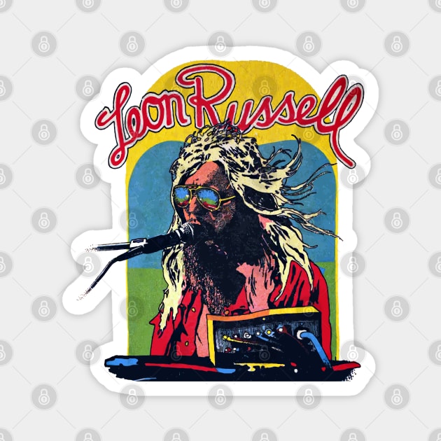 Leon Russell Magnet by darklordpug