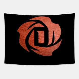 Derrick Rose Logo - Basketball Texture Tapestry