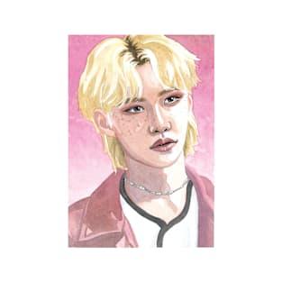 SKZ Felix Lee Painting T-Shirt