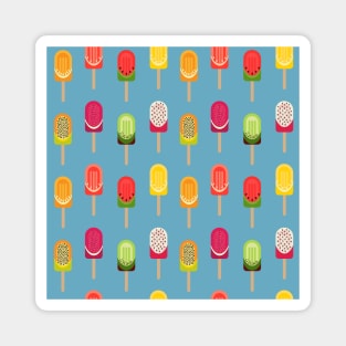 Fruit popsicles - Blue Magnet