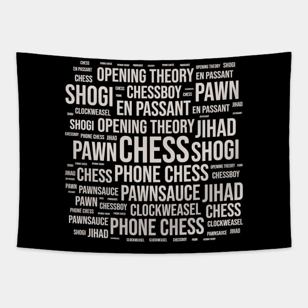 Chess sport gifts Tapestry by SerenityByAlex