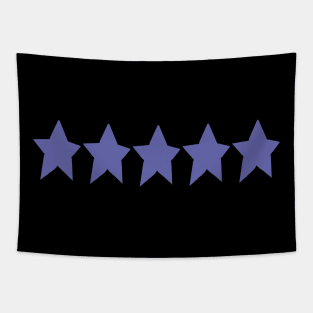 Very Peri Periwinkle Blue Five Star Color of the Year 2022 Tapestry