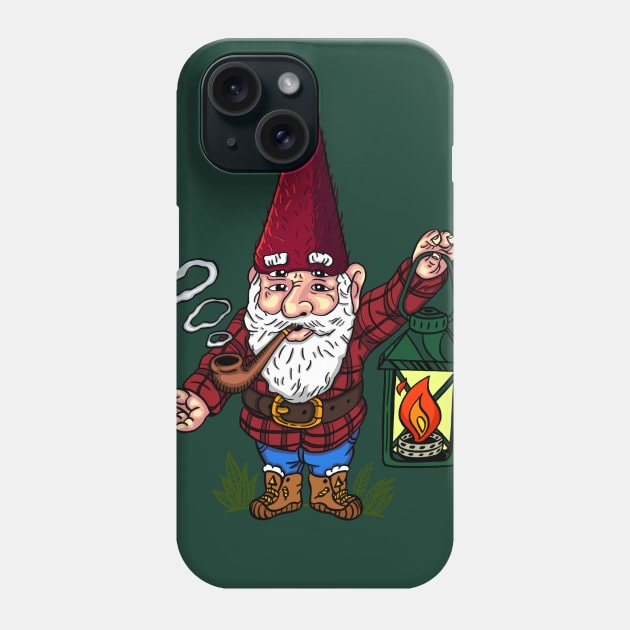 Hip Gnome Phone Case by Moe Tees