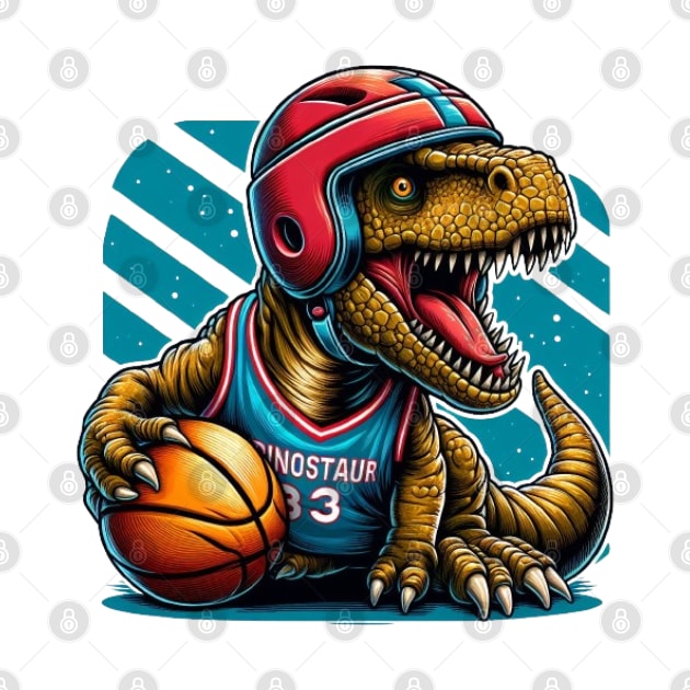 Basketsaurus by sonnycosmics