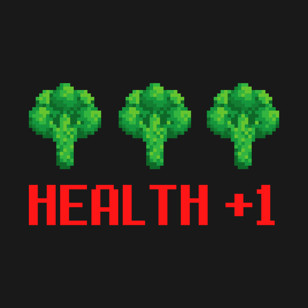 Pixel Broccoli Diet by FunnyStylesShop