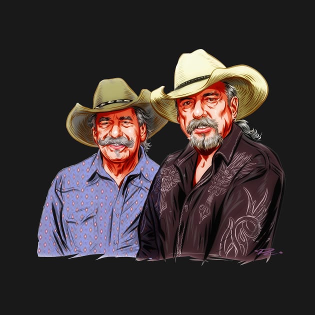 The Bellamy Brothers - An illustration by Paul Cemmick by PLAYDIGITAL2020