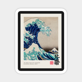 The Great Wave off Kanagawa Poster Magnet