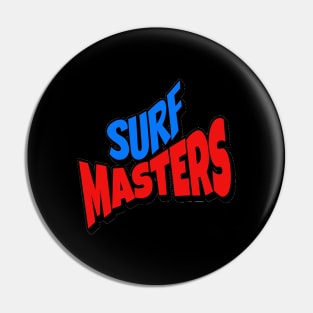 Surf Masters , Hello Summer Vintage Funny Surfer Riding Surf Surfing Lover Gifts Pin