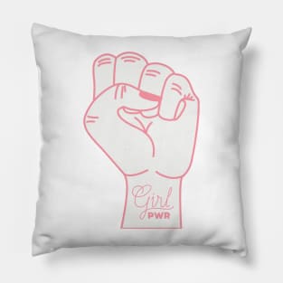 Girls Have the Power to Change the World Pillow