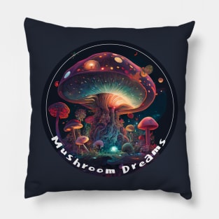 Mushroom Trippy Art Gifts Pillow