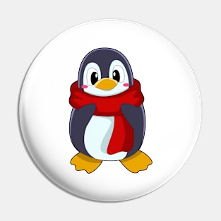 Penguin with Scarf Pin