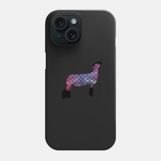 Mermaid Market Wether Lamb Silhouette 2 - NOT FOR RESALE WITHOUT PERMISSION Phone Case