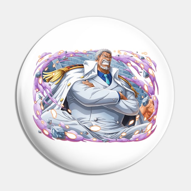 Garp Crying for Ace Pin by ManimeXP