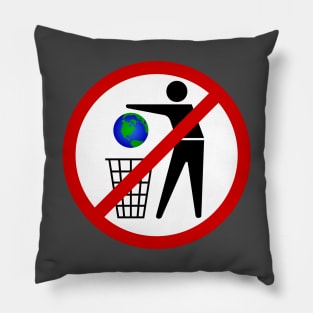 Save the Earth Pillow