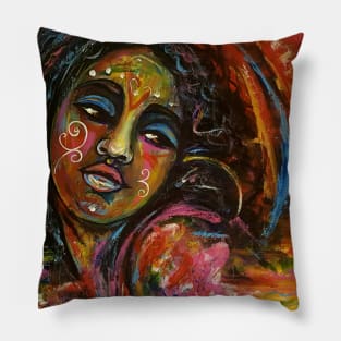 The mermaid from Belize Pillow