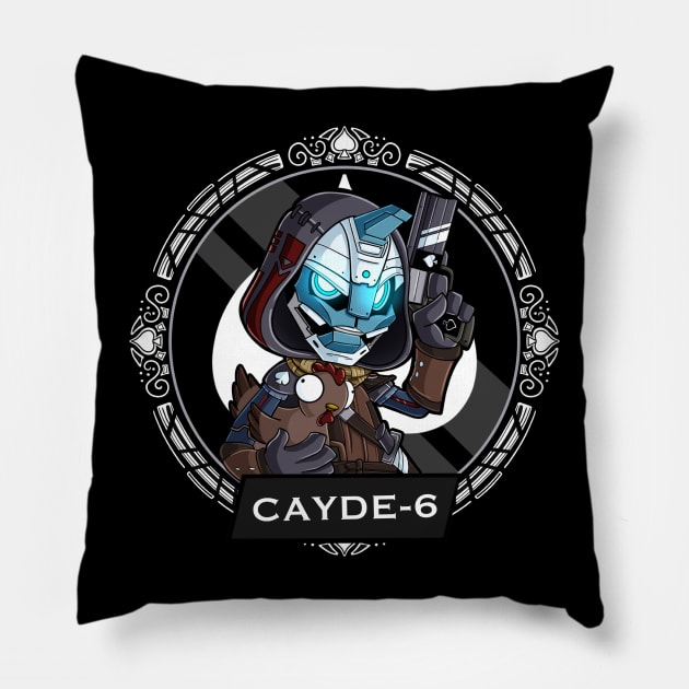 Cayde-6 Pillow by Block Blasters