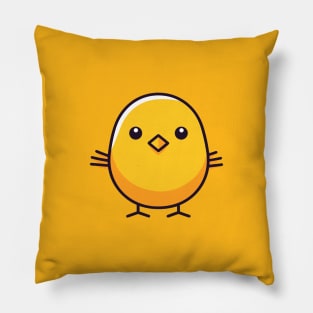 Yellow birdie Pillow