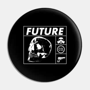 future skull Pin