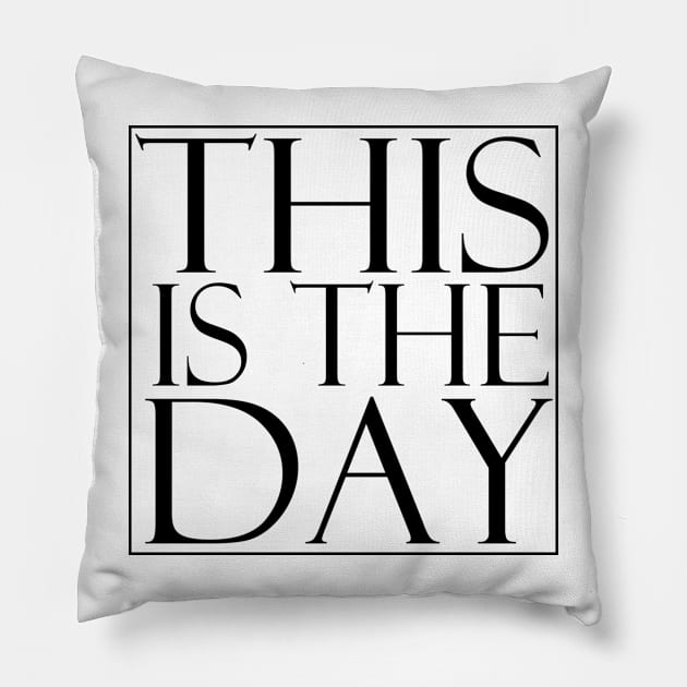 This is the Day Pillow by CeeGunn