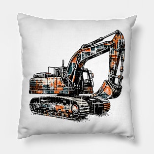 Excavator Pillow