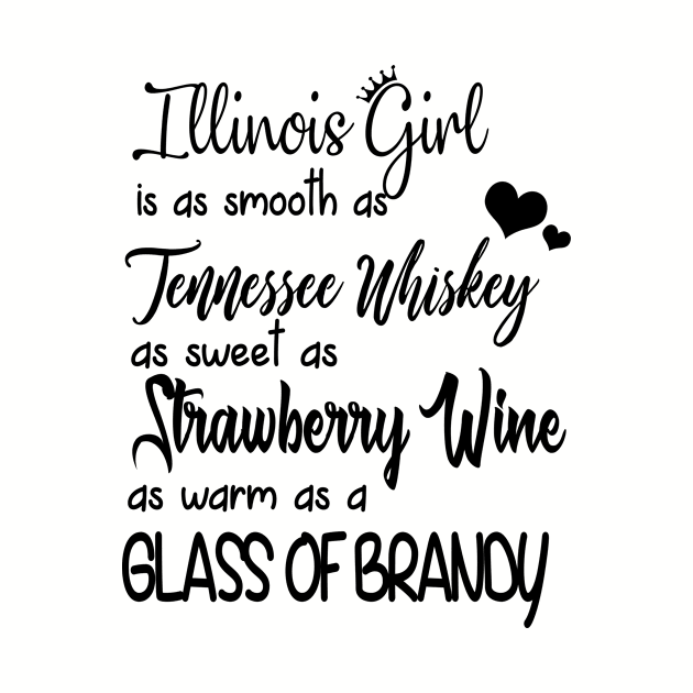 Illinois Girl Is As Sweet As Strawberry Wine by BTTEES