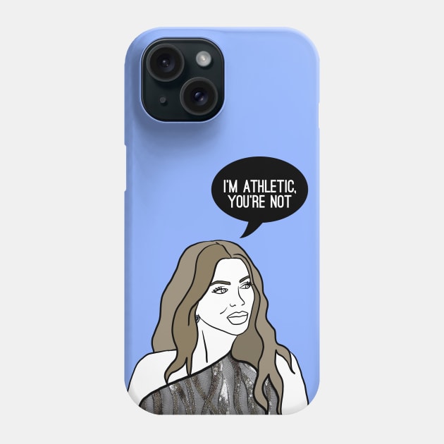 Athletic Phone Case by Katsillustration