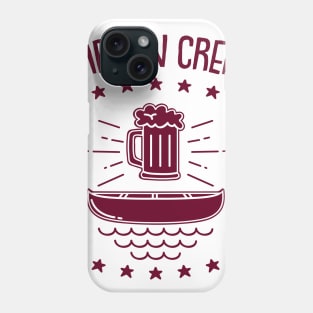 Cabrew Crew - Funny Canoeing Pun Beer brew gift Phone Case