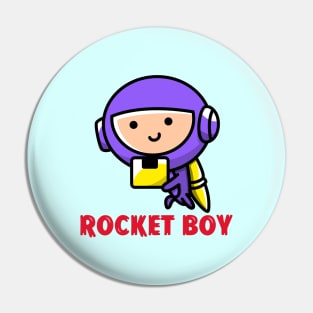 Rocket Boy | Cute Baby Pin